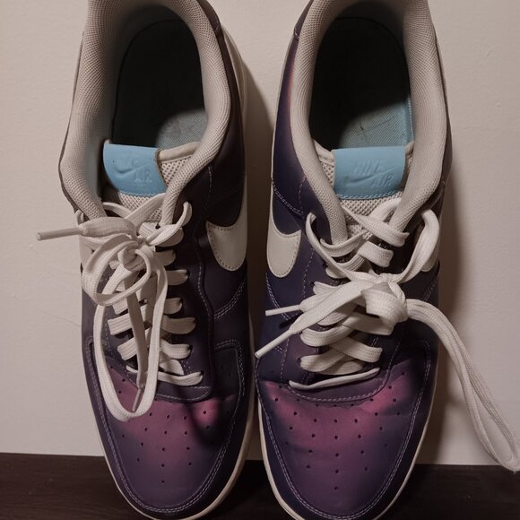 Mens AIR FORCE 1 '07 LV8 ICED LILAC Size 13 - Picture 5 of 6